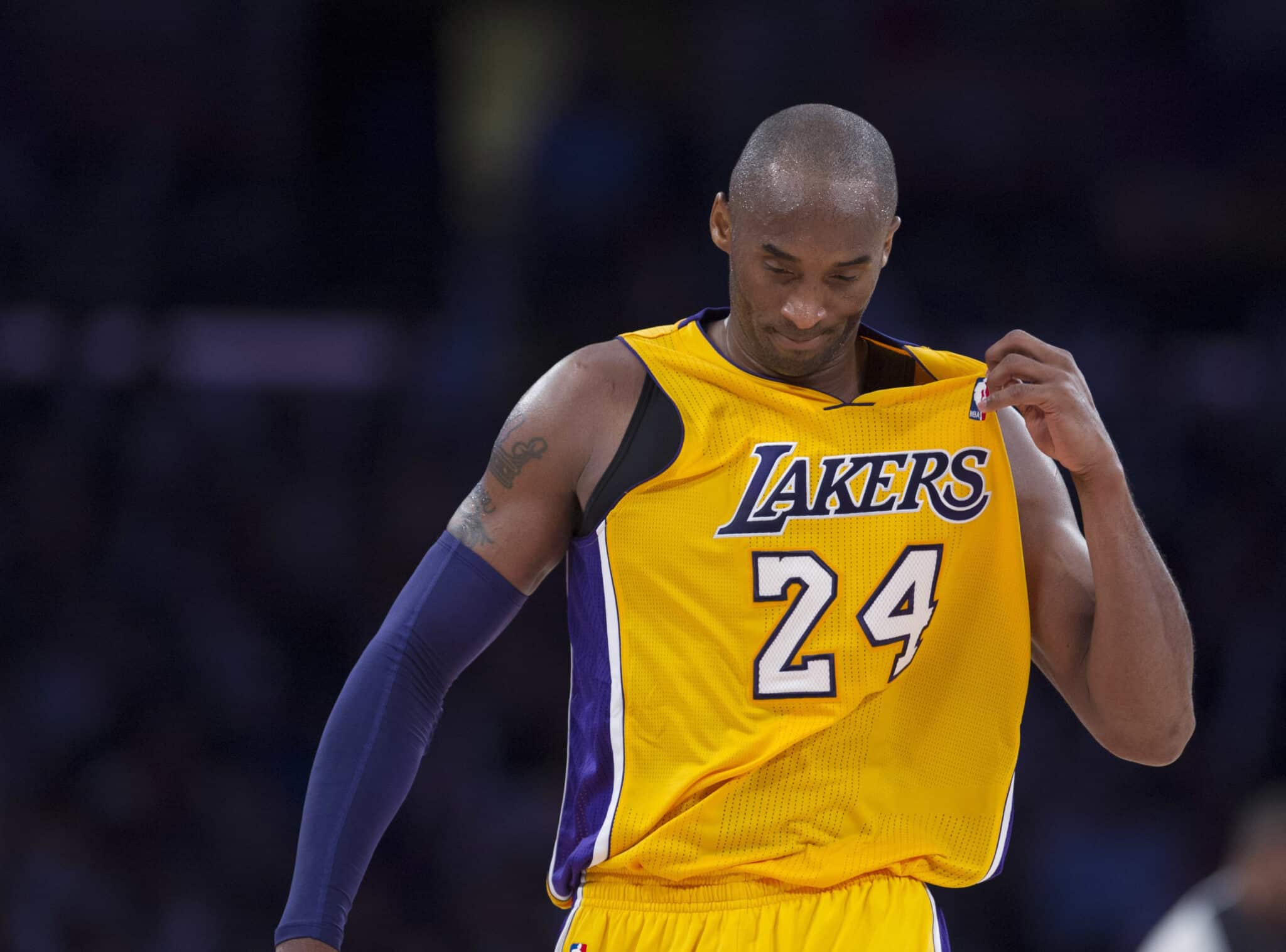 Kobe Bryant, &iacute;dolo do Los Angeles Lakers. Foto: Icon sport