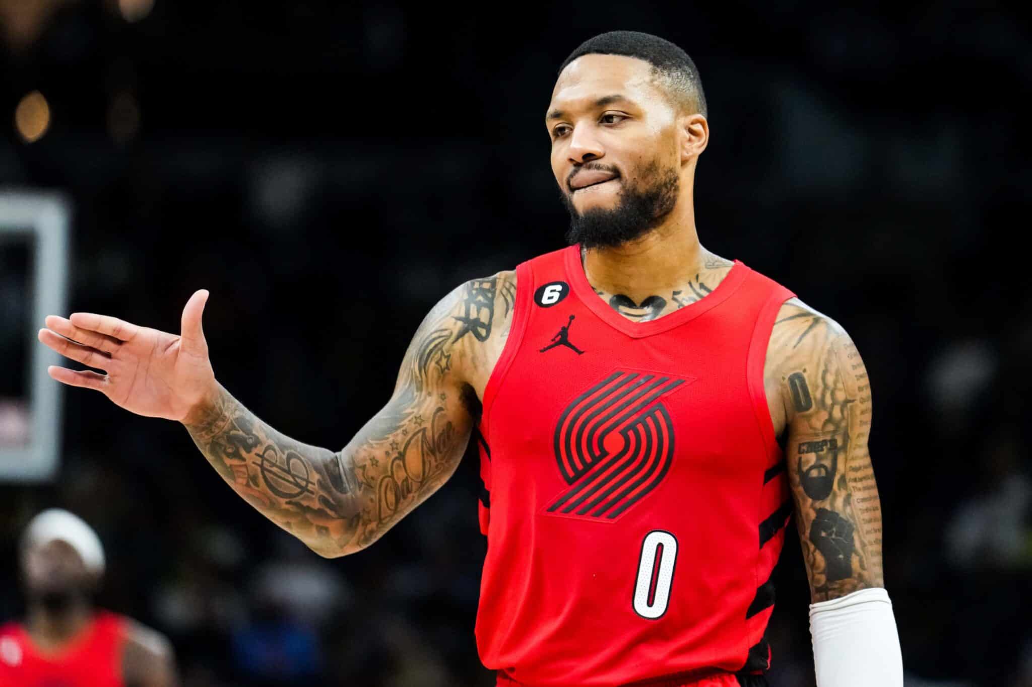Damian Lillard, do Portland Trail Blazers. Foto: Icon sport