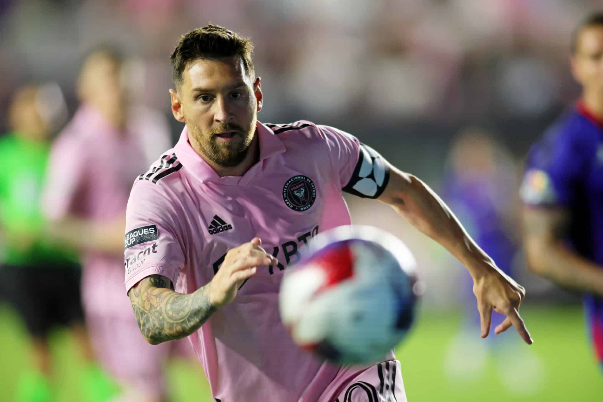 Lionel Messi, do Inter Miami. Foto: Icon sport
