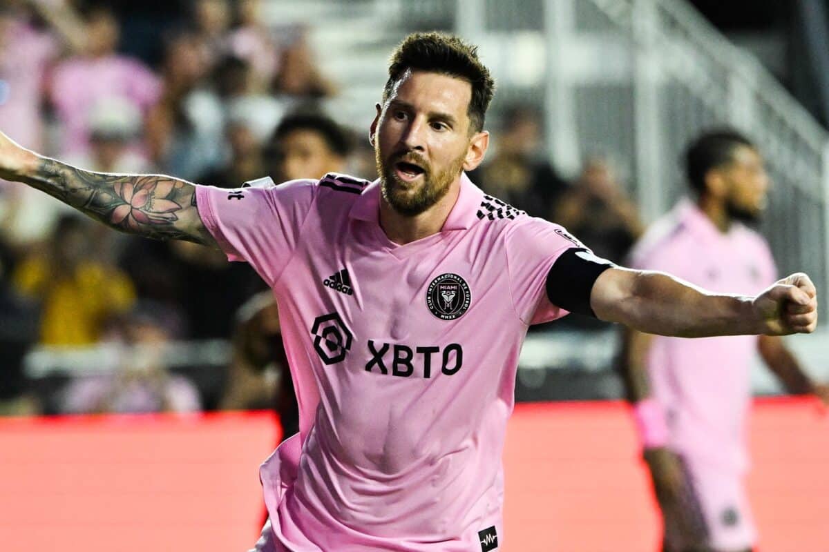 Saiba quantos gols Messi j&aacute; fez pelo Inter Miami