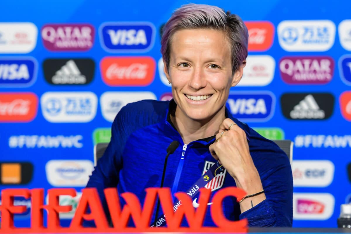 Megan Rapinoe d&aacute; adeus ao futebol com &uacute;ltima jornada na Copa do Mundo