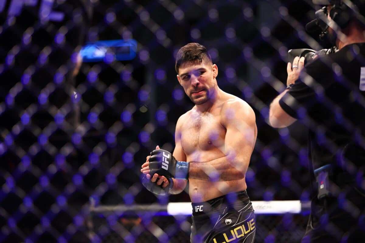 Vicente Luque volta ao UFC ap&oacute;s recupera&ccedil;&atilde;o de grave les&atilde;o cerebral
