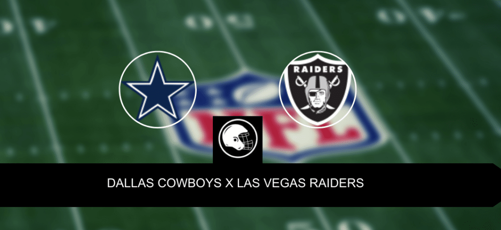Dallas Cowboys x Las Vegas Raiders palpite, odds e progn&oacute;stico &ndash; NFL &ndash; 26/8/2023