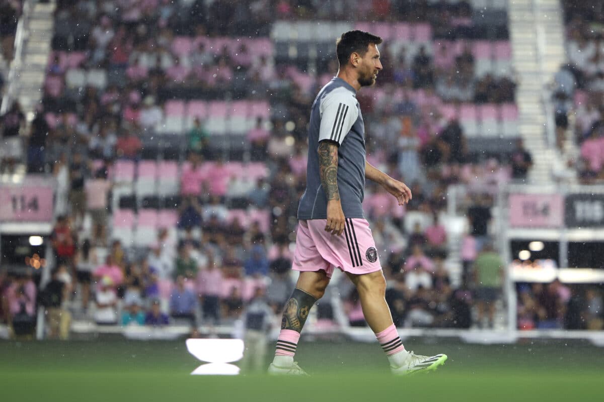 Leagues Cup: chuva atrasa jogo de Messi, e Inter Miami confirma novo hor&aacute;rio