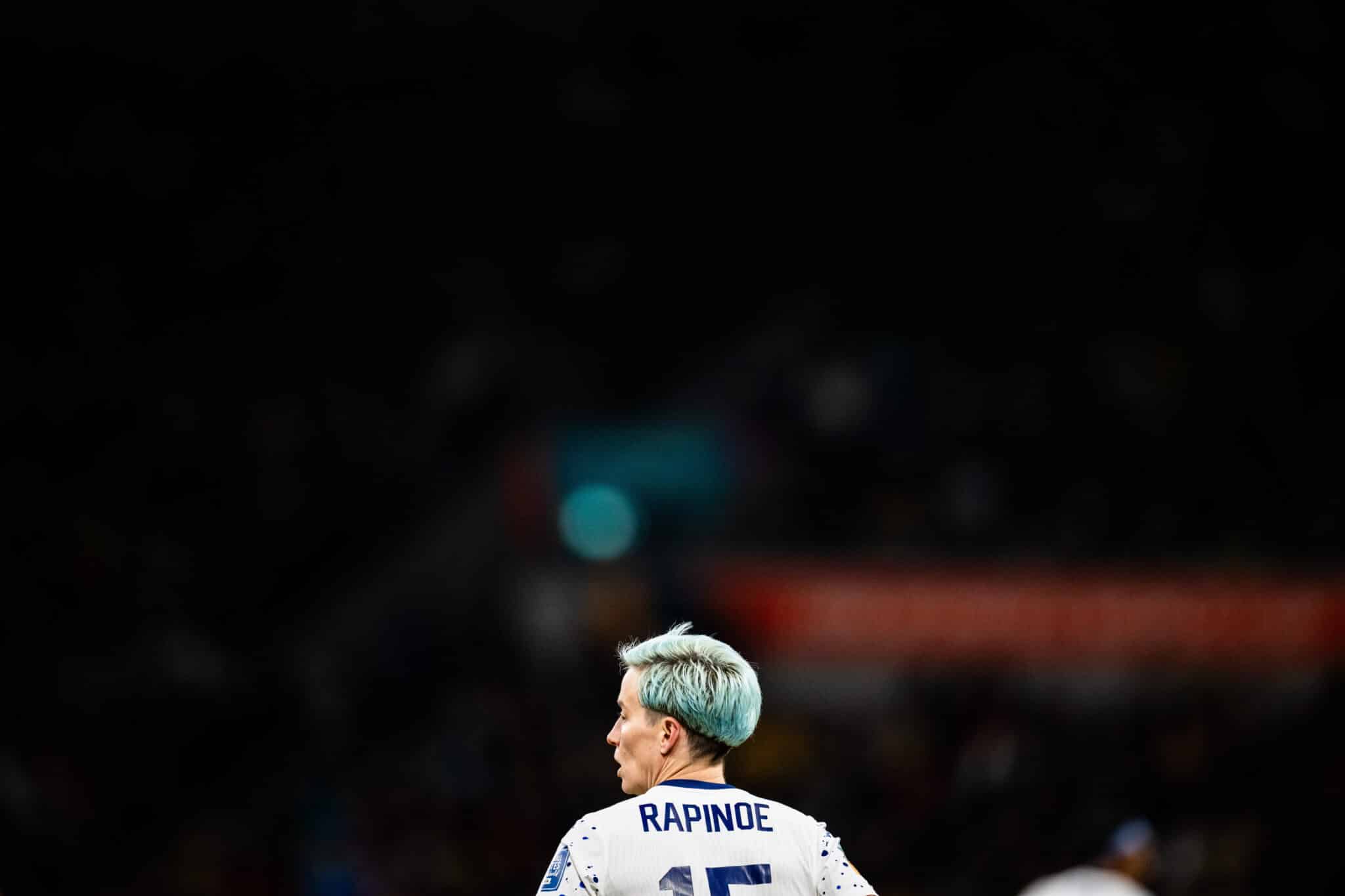 Megan Rapinoe em campo contra a Su&eacute;cia. Foto: Icon sport