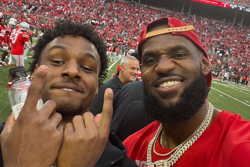 LeBron James viaja com Bronny em busca de tratamento ap&oacute;s parada card&iacute;aca