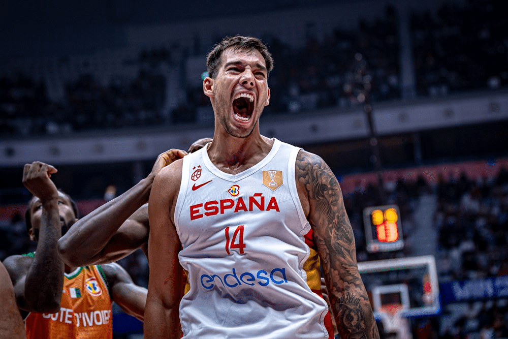 Copa do Mundo de Basquete: Espanha domina Costa do Marfim e vence em estreia no grupo do Brasil
