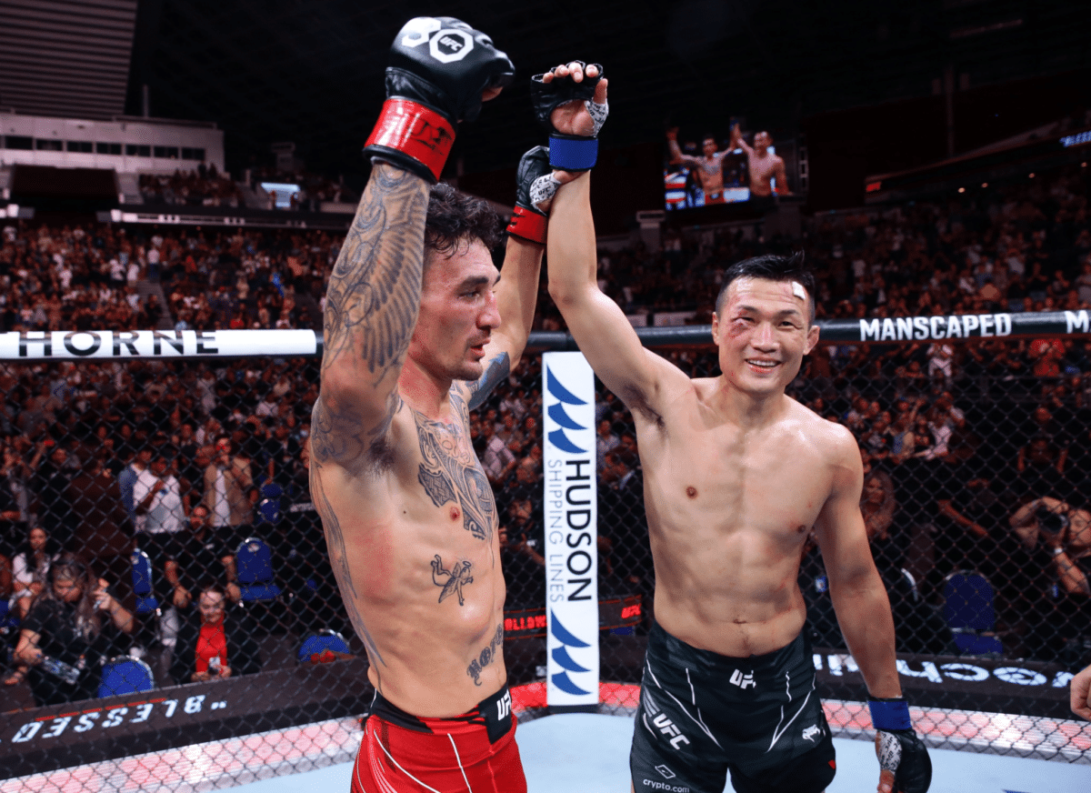 UFC Singapura: Max Holloway aposenta Zumbi Coreano com nocaute brutal