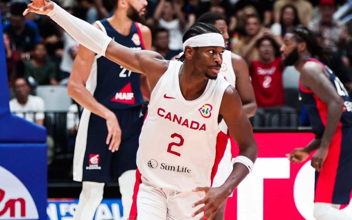 Copa do Mundo de Basquete: Canad&aacute; atropela Let&ocirc;nia com recorde de Shai
