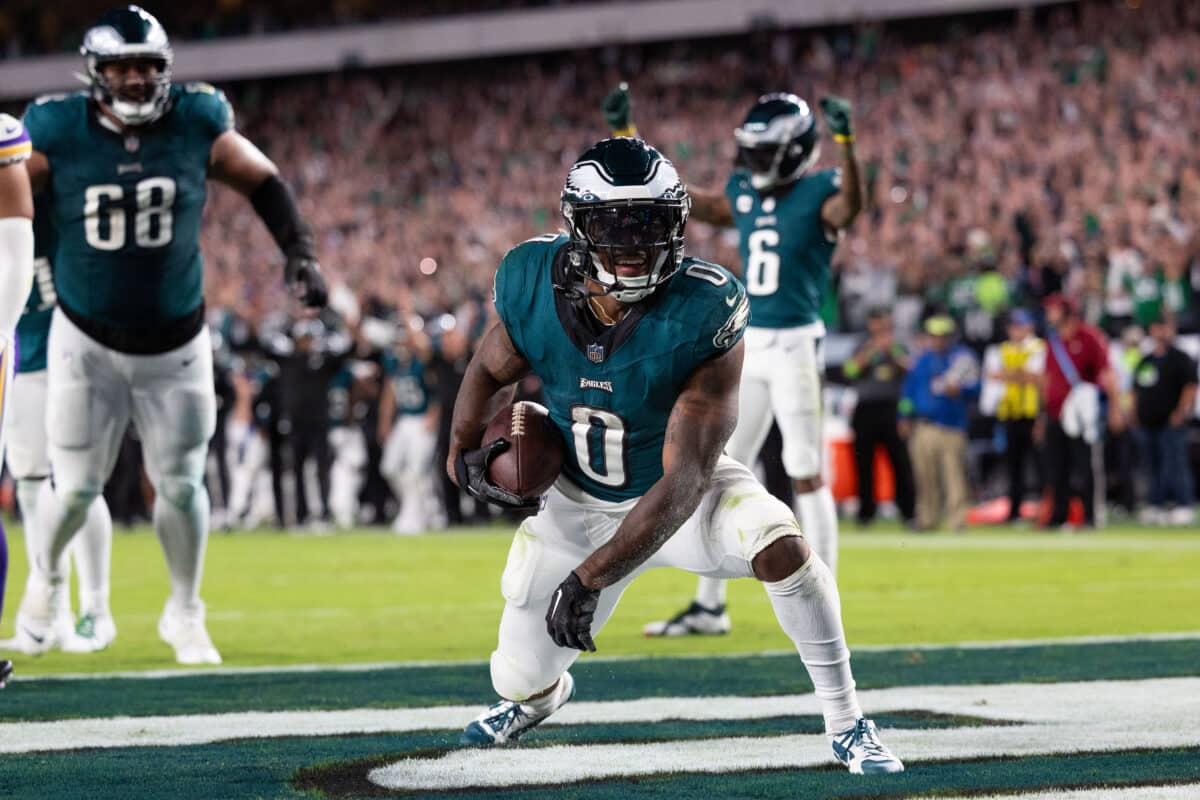 NFL: Eagles dominam jogo terrestre e vencem os Vikings na semana dois