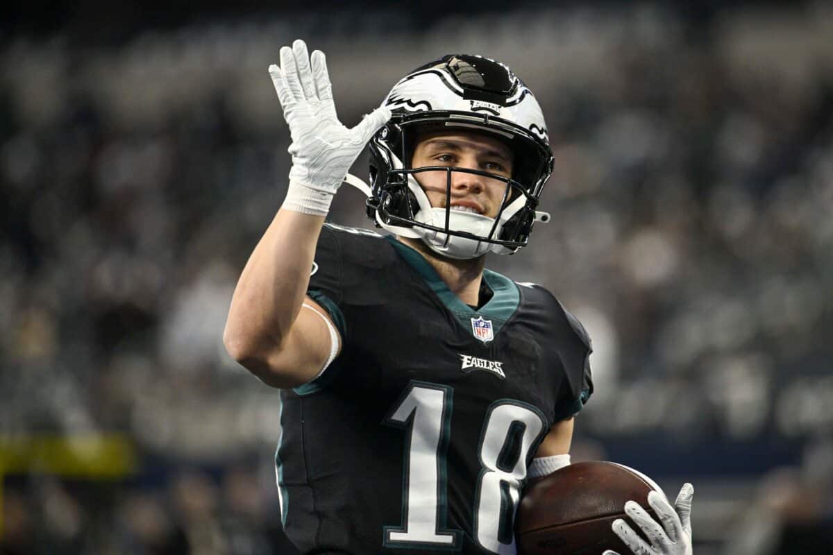 NFL: Eagles ativam wide reciever para jogo contra os Vikings