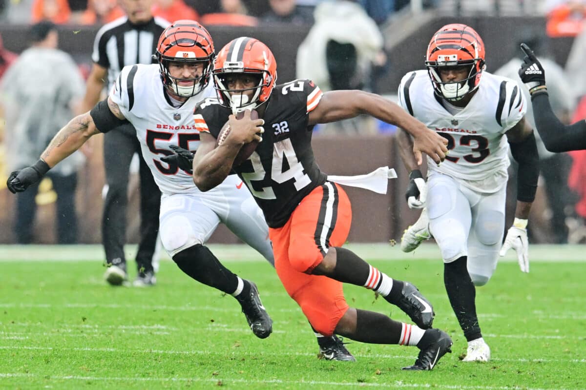 NFL: Browns dominam Bengals e vencem com facilidade em casa