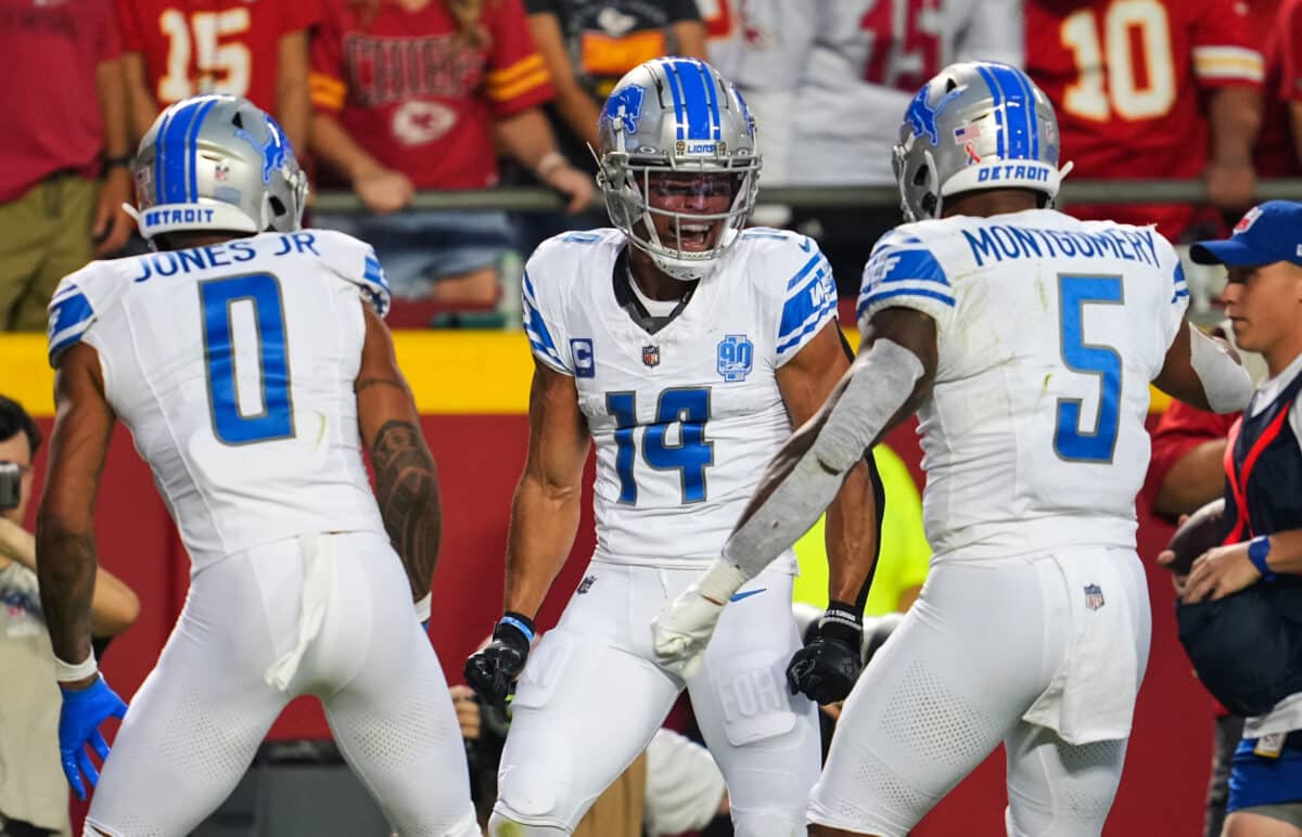 NFL: Wide reciever dos Lions quase sofreu penalidade por comemora&ccedil;&atilde;o