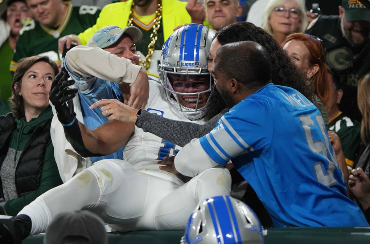 NFL: David Montgomery anota tr&ecirc;s touchdowns e Lions vencem Packers