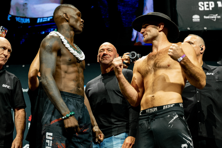 UFC 293: Israel Adesanya vs. Sean Strickland &ndash; Resultados em tempo real