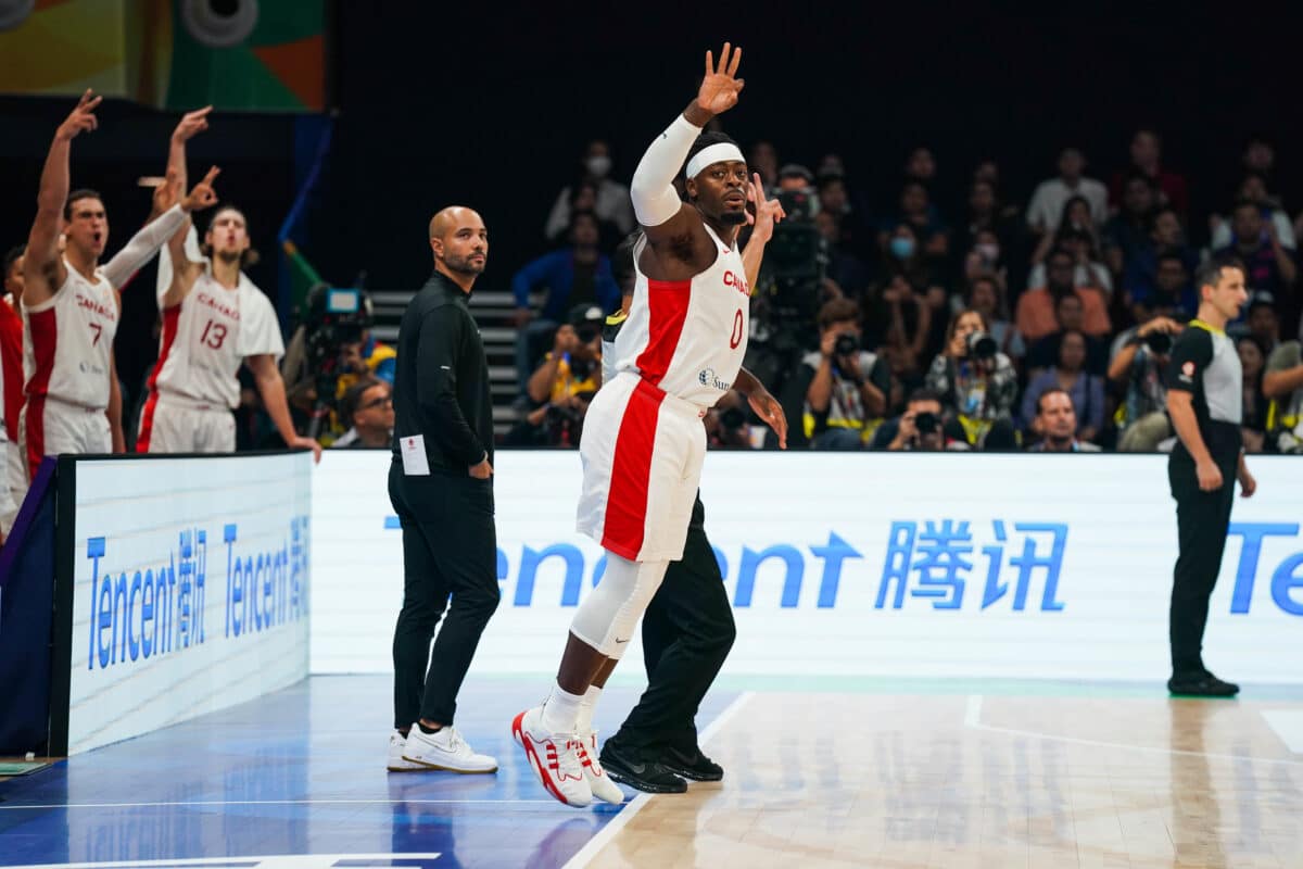 Canad&aacute; vence a Eslov&ecirc;nia e pega a S&eacute;rvia na semi da Copa do Mundo de Basquete