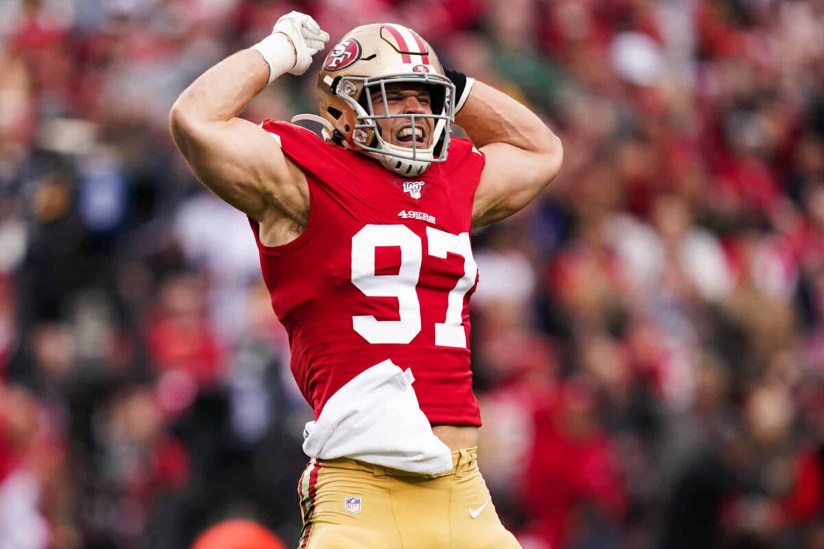 Mercado NFL: Nick Bosa renova com os 49ers por valor recorde