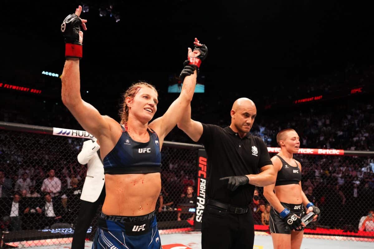 Rose Namajunas revela les&atilde;o grave sofrida em derrota no UFC Paris