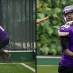 Encontro de craques! Vini Jr tem dia de wide receiver e surpreende Justin Jefferson em desafio