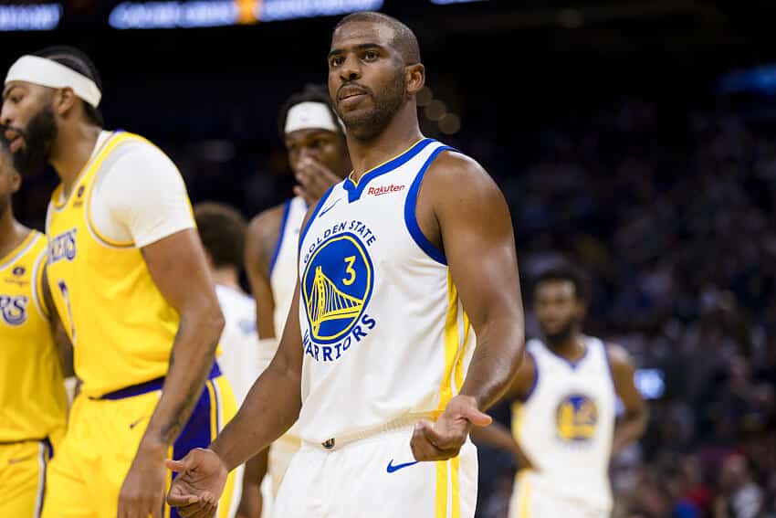 NBA: Warriors vencem Lakers em estreia de Chris Paul e show de Kuminga