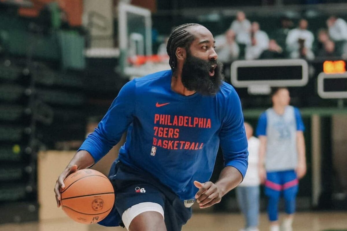 NBA: t&eacute;cnico dos 76ers revela como foi o 1&ordm; treino de James Harden