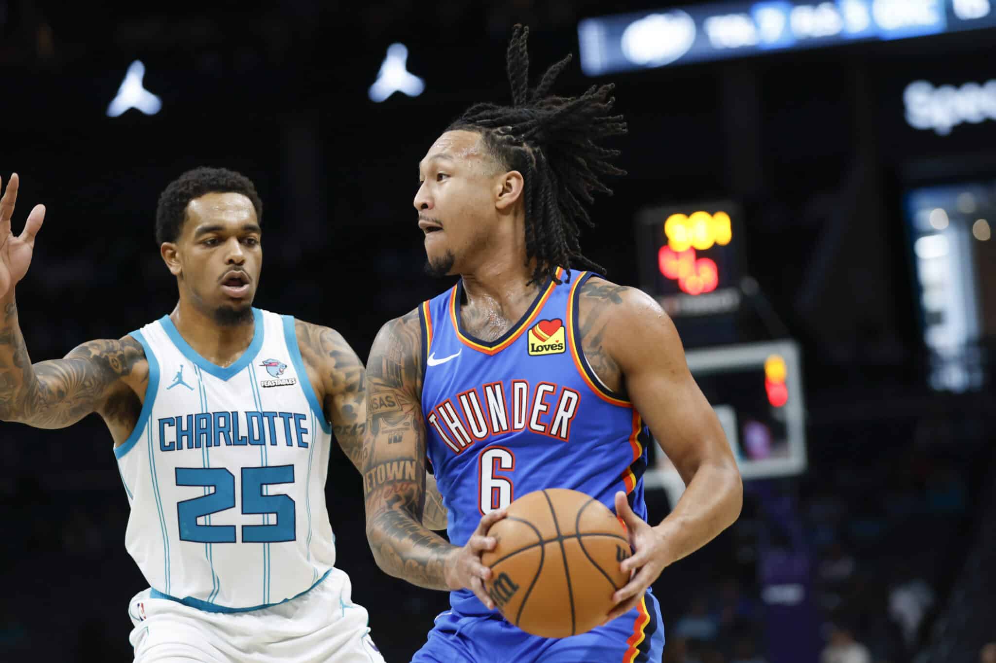 NBA: Hornets derrotam Thunder mesmo em jogo apagado de Brandon Miller