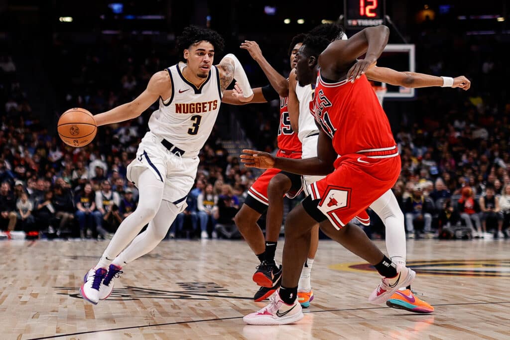 NBA: Novato dos Nuggets brilha em vitória contra os Bulls sem DeRozan e LaVine