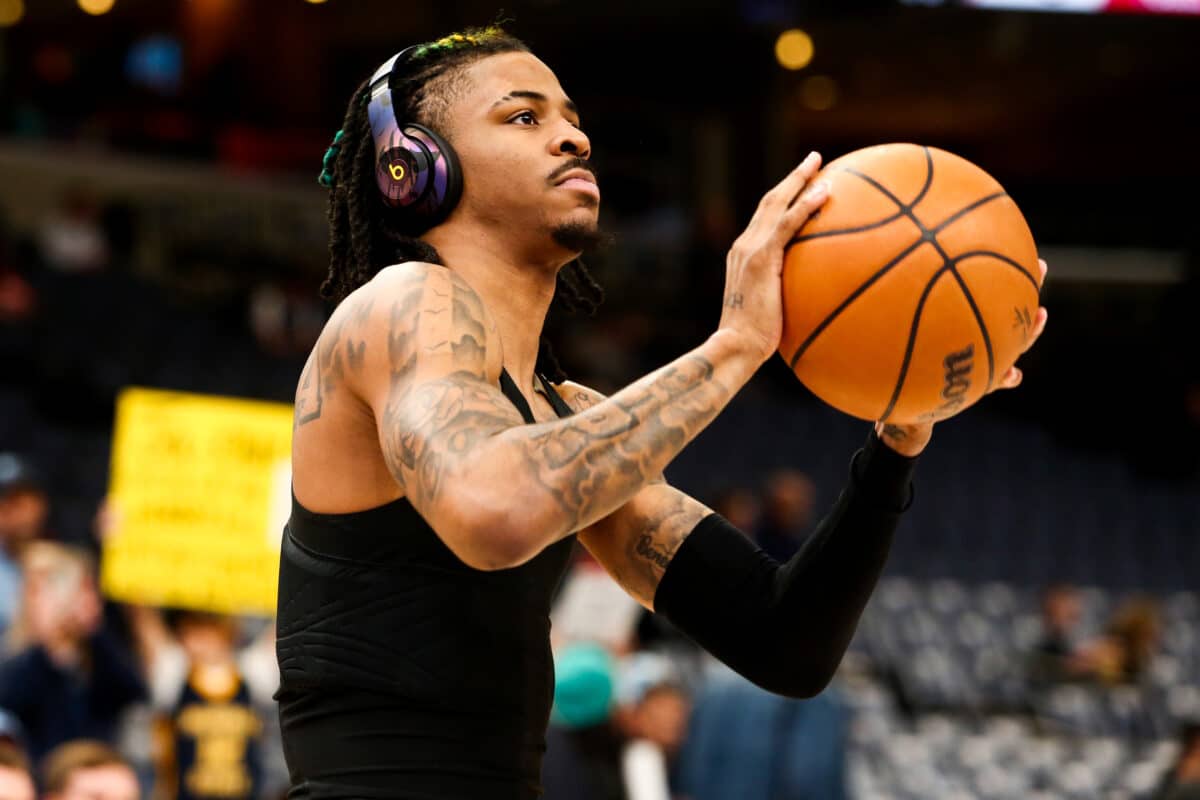 NBA: Ja Morant aparece em treino dos Grizzlies em meio &agrave; suspens&atilde;o