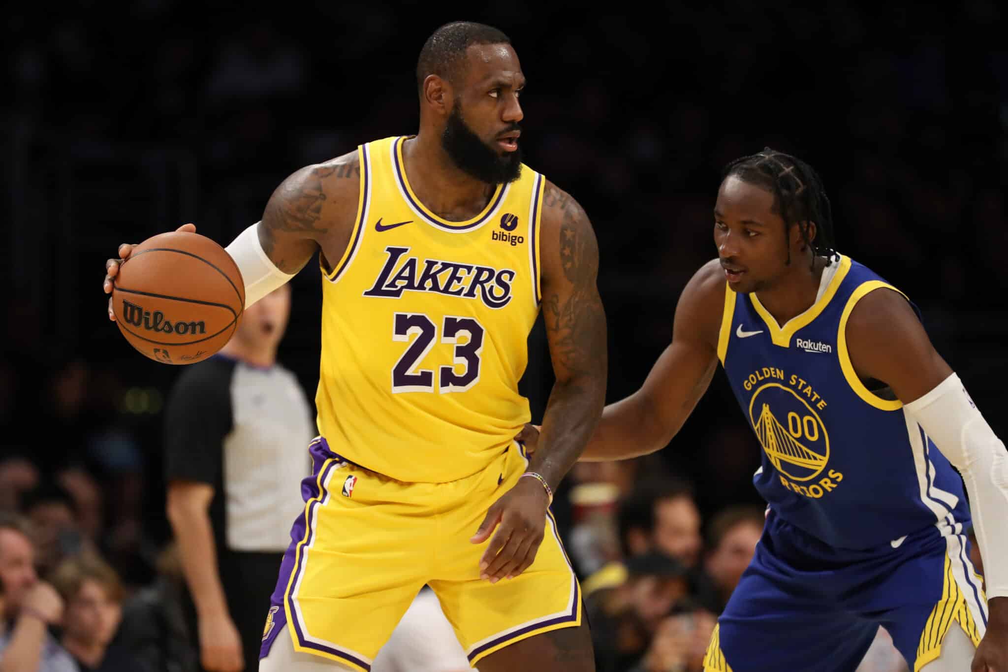 LeBron James, do Los Angeles Lakers, em sua 21&ordf; temporada da NBA. Foto: Icon sport