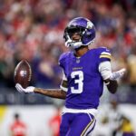 NFL: Com show de Jordan Addison, Vikings vencem 49ers