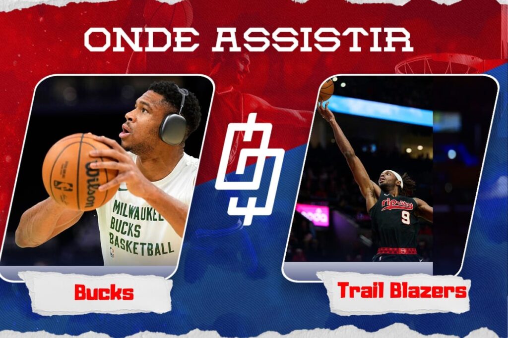 Milwaukee Bucks x Portland Trail Blazers &ndash; Onde assistir, hor&aacute;rio, e quintetos &ndash; NBA &ndash; 26/11/2023