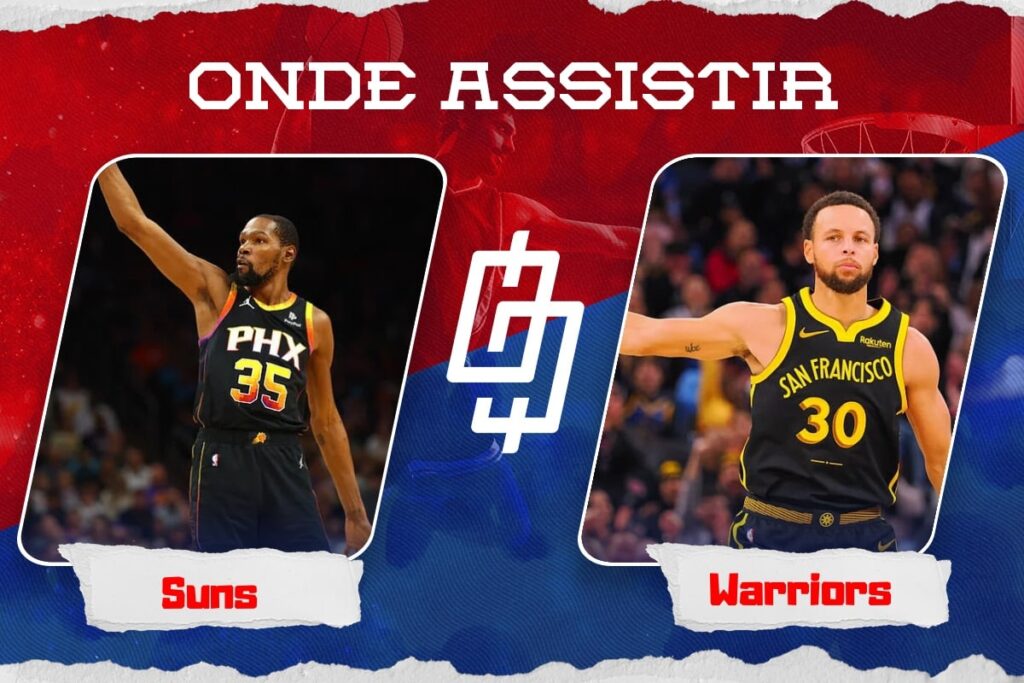 Phoenix Suns x Golden State Warriors – Onde assistir, horário, e quintetos – NBA – 22/11/2023