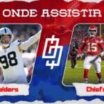 Las Vegas Raiders x Kansas City Chiefs &ndash; Onde assistir e hor&aacute;rio &ndash; Semana 12 NFL &ndash; 26/11/2023