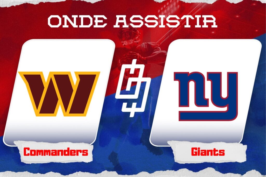 Washington Commanders x New York Giants – Onde assistir, palpites e horário – Semana 11 NFL – 19/11/2023