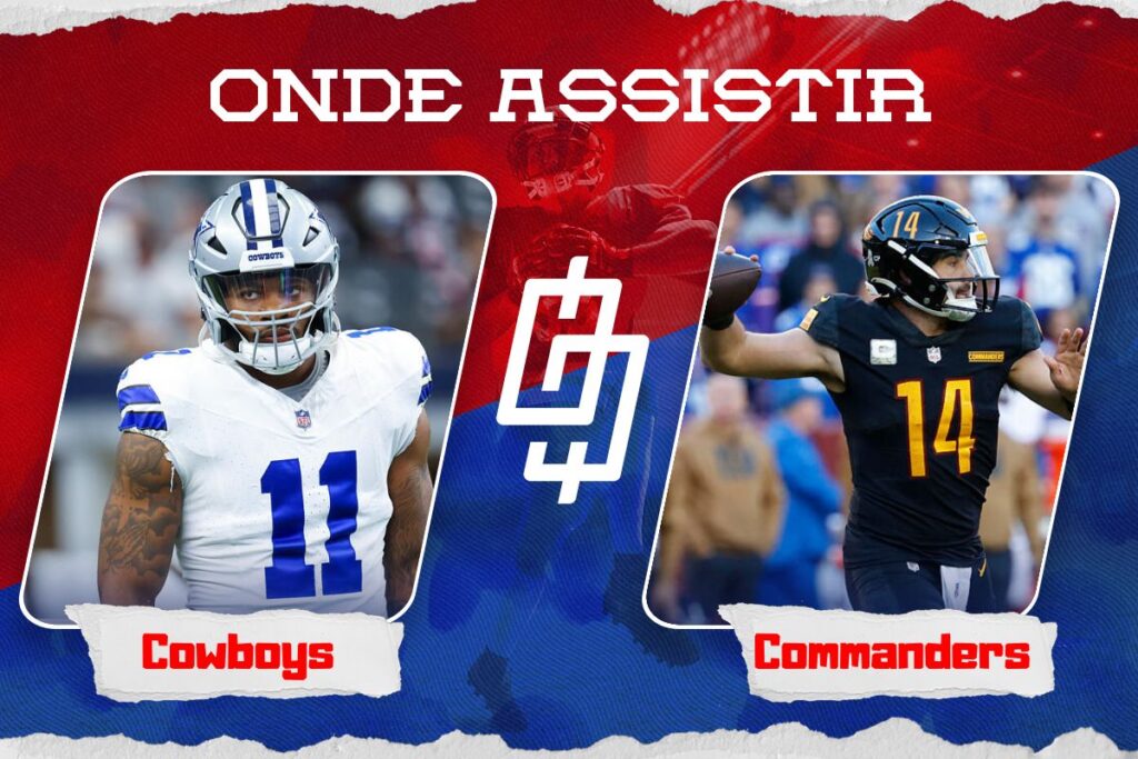 Dallas Cowboys x Washington Commanders &ndash; Onde assistir, hor&aacute;rio e jogadores inativos &ndash; NFL &ndash; 23/11/2023
