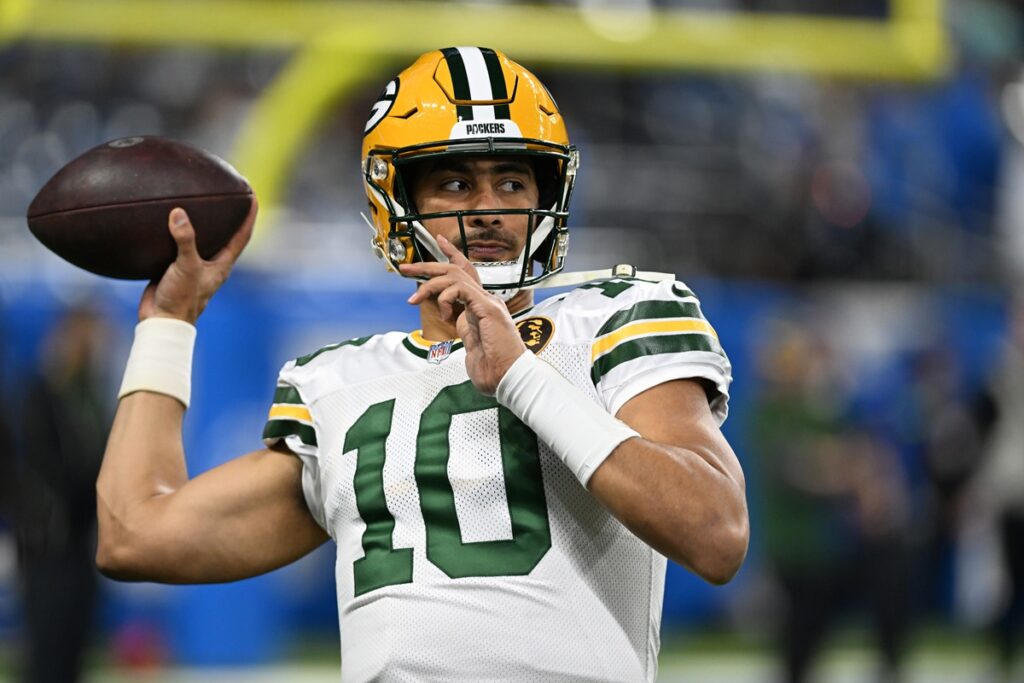 NFL: O amor est&aacute; no ar! Contra os Lions, Love decide para os Packers