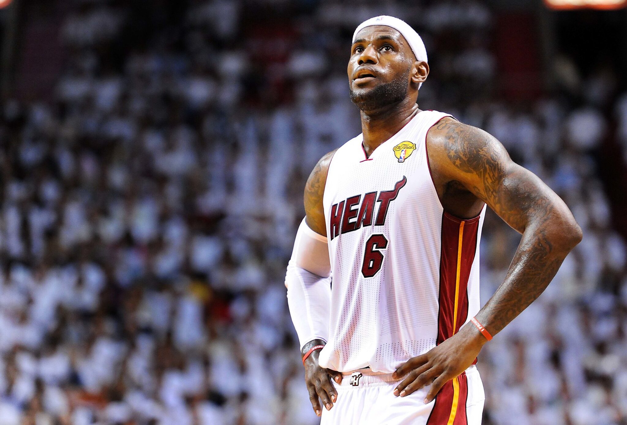 LeBron James na &eacute;poca de Miami Heat. Foto: Icon sport