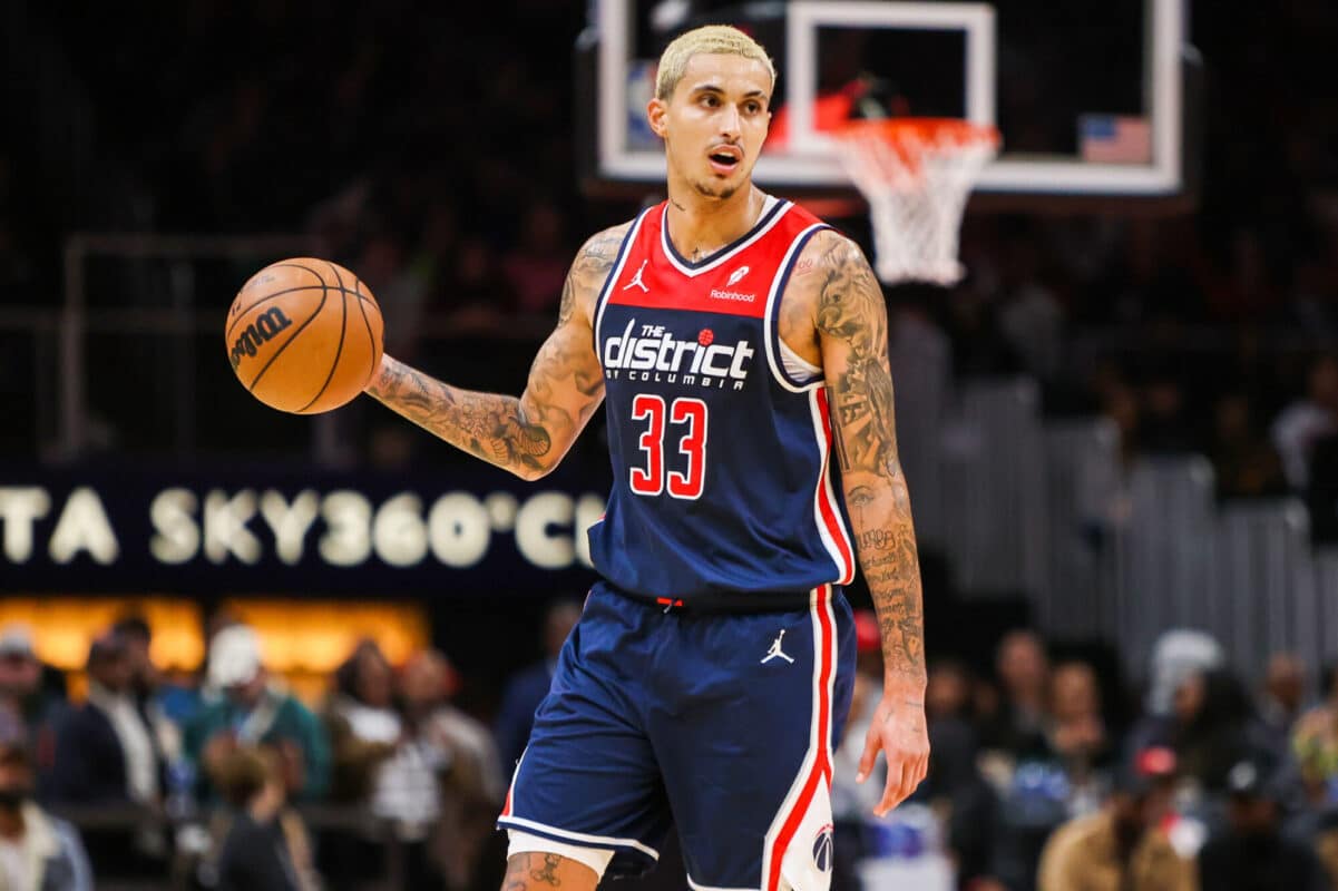 O ala Kyle Kuzma é o grande destaque da temporada do Washington Wizards. Foto: Icon Sport