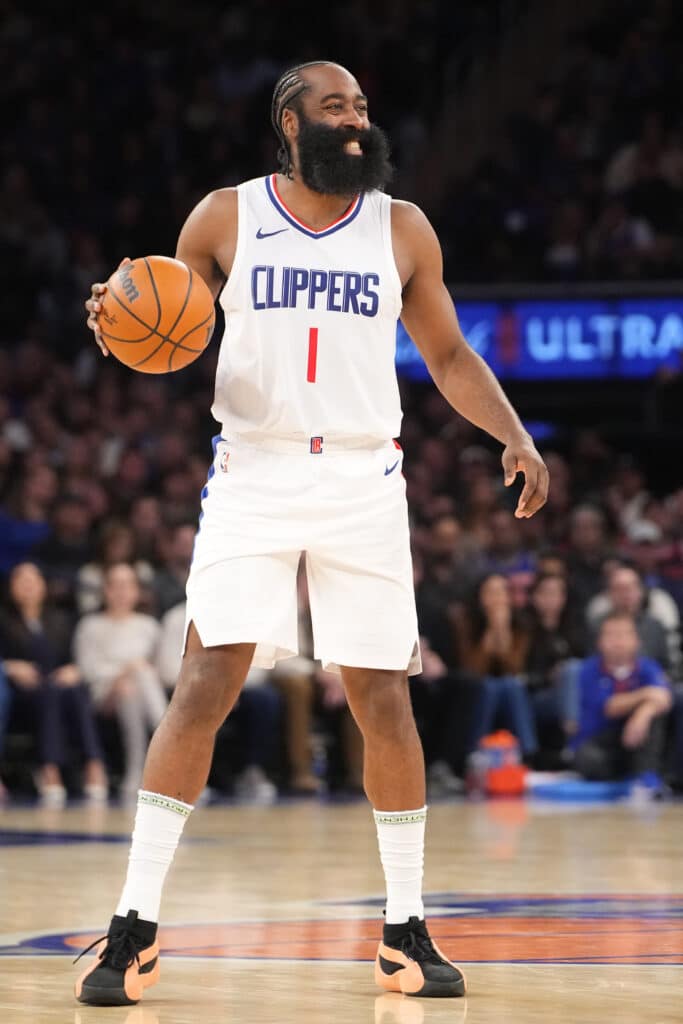 Resultados NBA 06/11: Harden faz boa estreia, mas Clippers perdem para Knicks