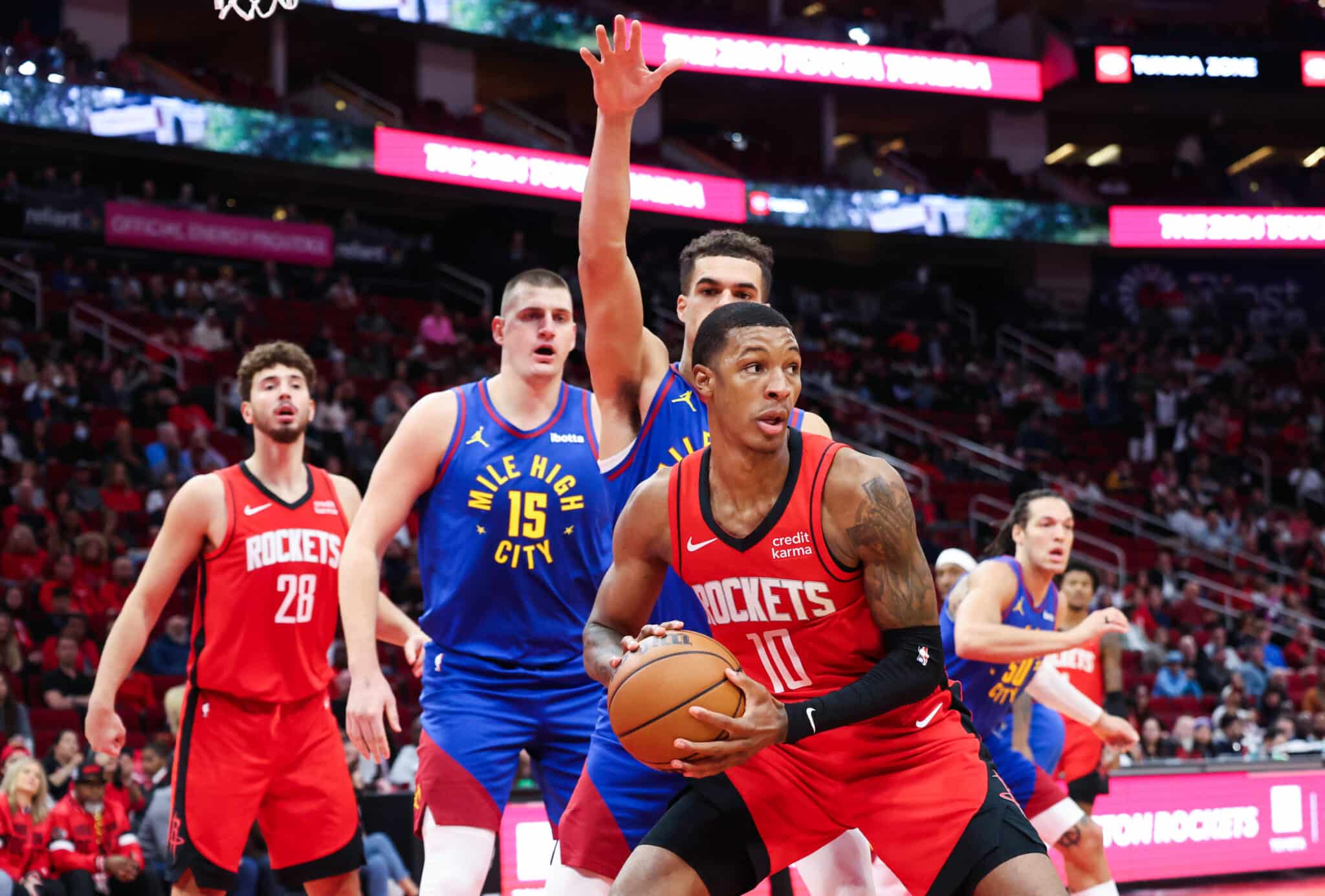 Denver Nuggets perdem para Houston Rockets. Foto: Icon sport