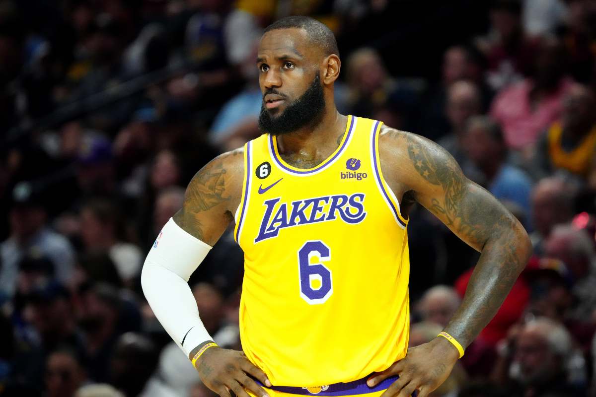 LeBron James, do Los Angeles Lakers. Foto: Icon sport