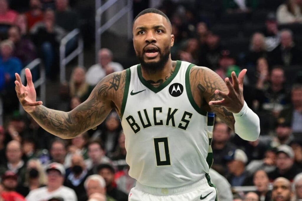 Damian Lillard atinge marca assustadora pelos Bucks e preocupa torcida
