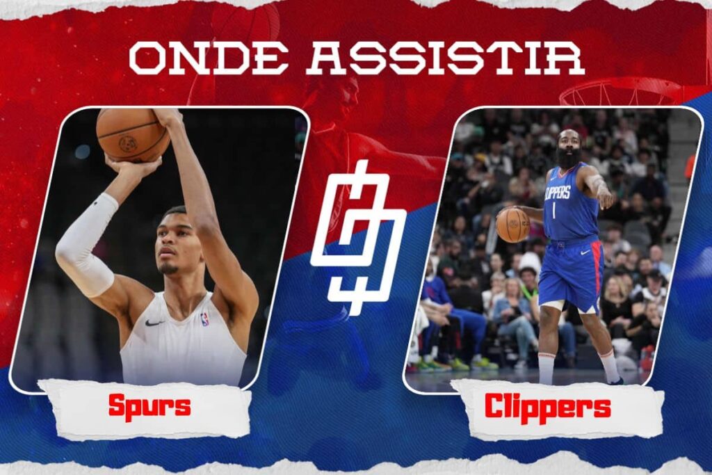 San Antonio Spurs x Los Angeles Clippers – Onde assistir, horário, e quintetos – NBA – 22/11/2023