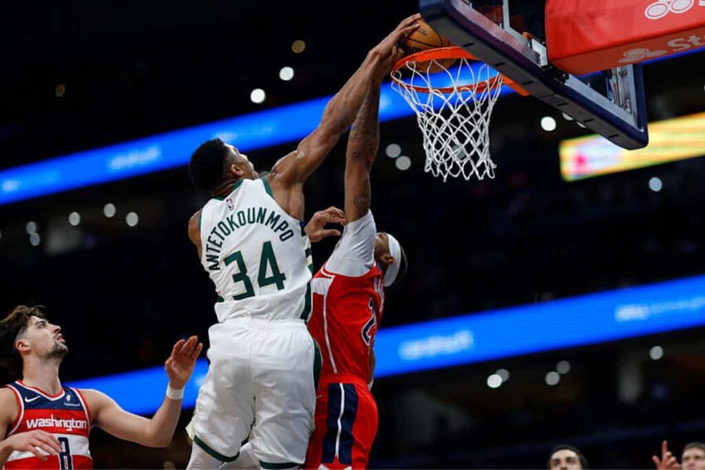 NBA: Bucks vencem Wizards com atua&ccedil;&atilde;o incr&iacute;vel de Giannis