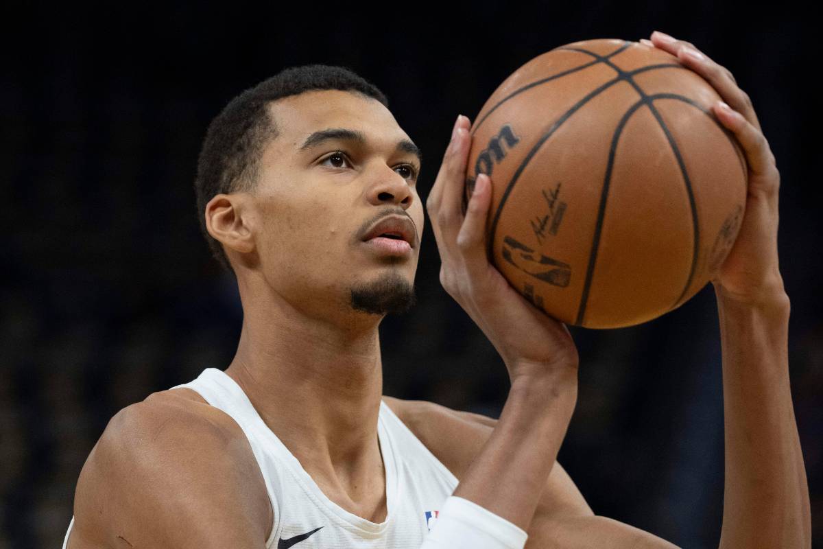 Victor Wembanyama, do San Antonio Spurs. Foto: Icon Sport