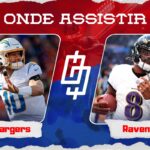 Los Angeles Chargers x Baltimore Ravens &ndash; Onde assistir e hor&aacute;rio &ndash; Semana 12 NFL &ndash; 26/11/2023