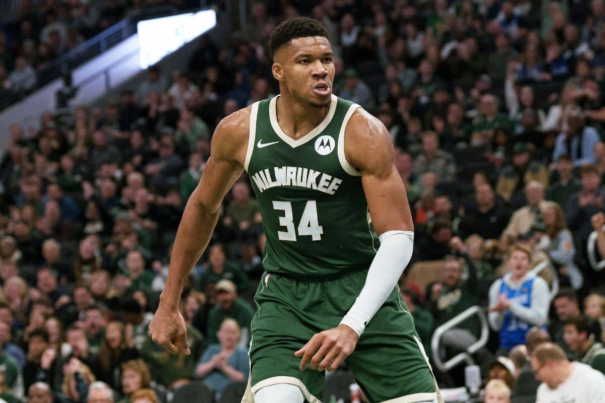 Giannis Antetokounmpo, do Milwaukee Bucks. Foto: Icon sport