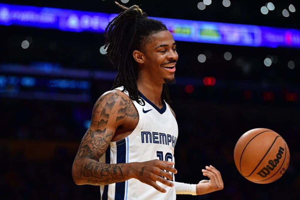 Ja Morant come&ccedil;a contagem regressiva para voltar &agrave; NBA; saiba quando