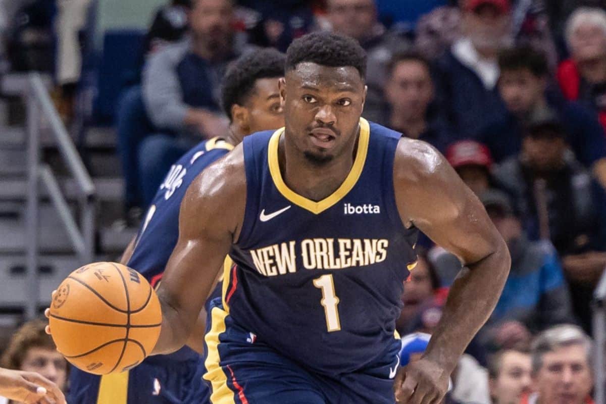 Zion Williamson, do New Orleans Pelicans. Foto: Icon sport