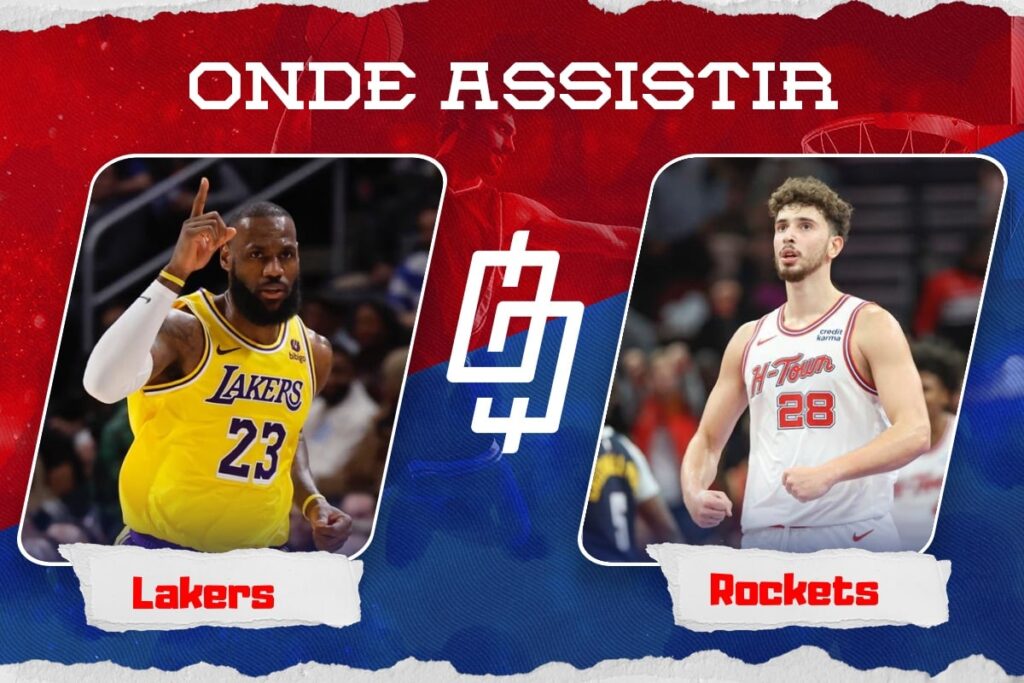 Los Angeles Lakers x Houston Rockets – Onde assistir, horário, e quintetos – NBA – 03/12/2023